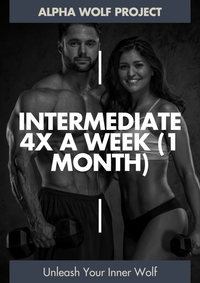 Bodybuilder Intermediate 4x a Week (1 Month)